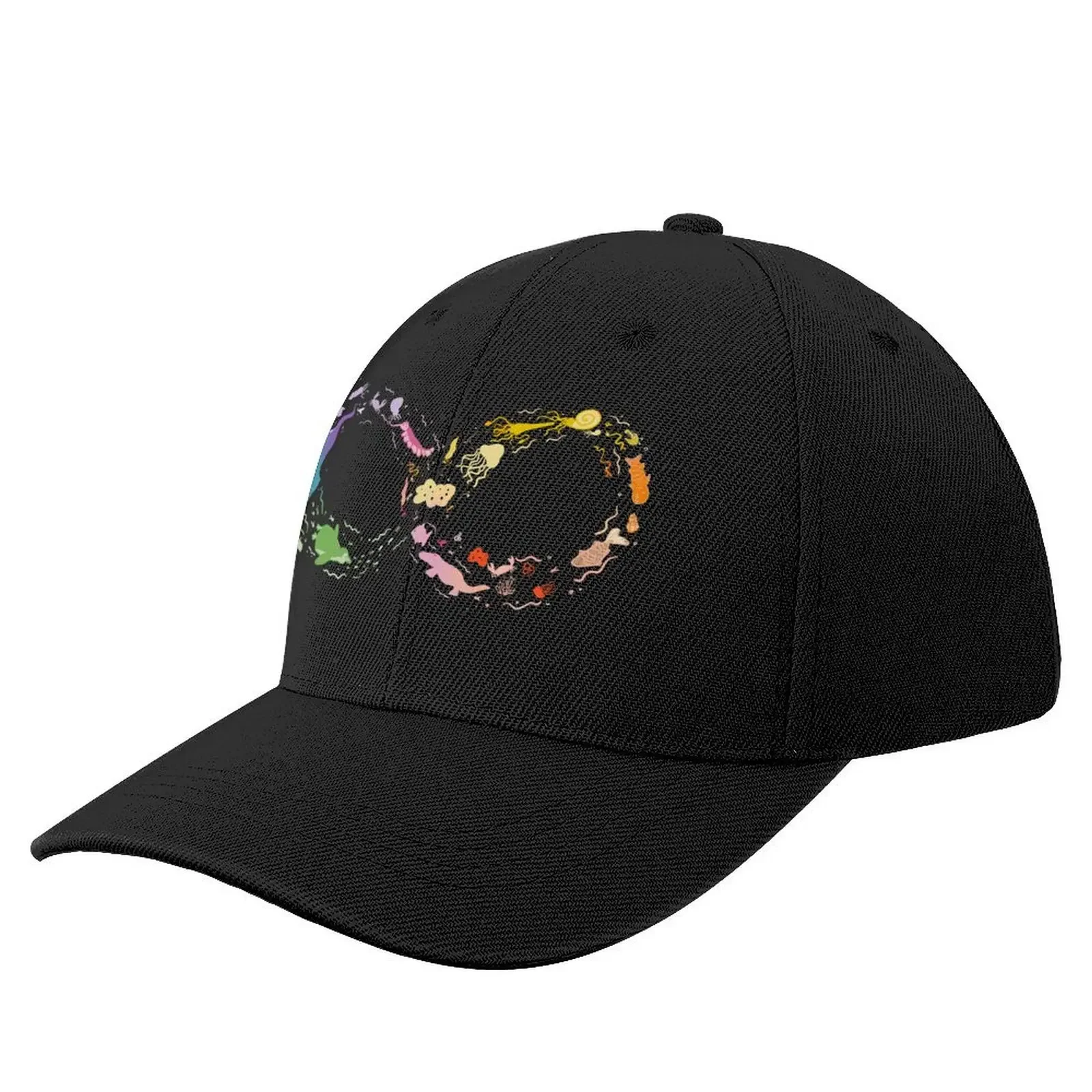 

Palaeo-neurodiversity symbol Baseball Cap custom caps sailor cap for men Snap Back Hat Mountaineering Men's Caps Women's