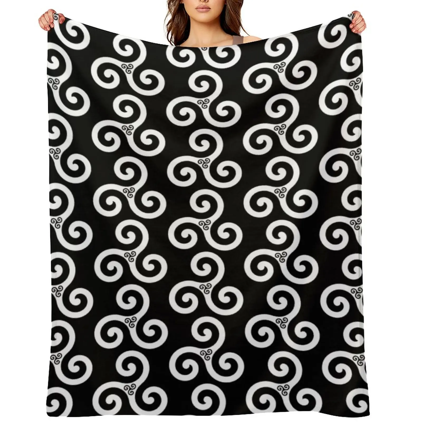 

triskel Throw Blanket Camping Weighted Hairy Sofa Blankets