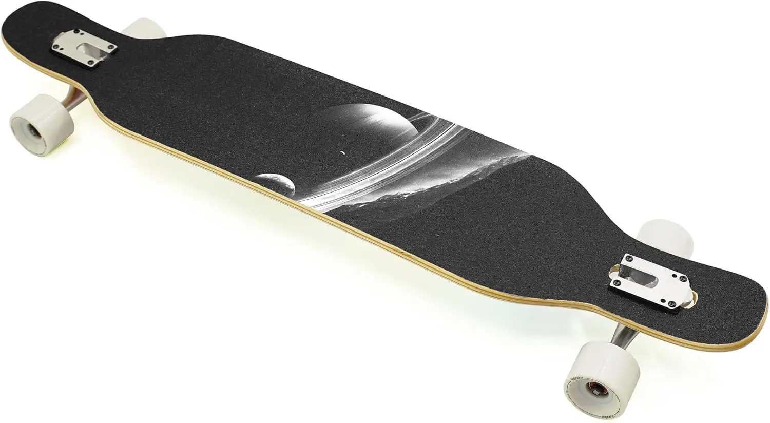 42-Inch Urban Freeride Longboard with Maple Deck, Adjustable Trucks, and Soft Wheels for Commuting