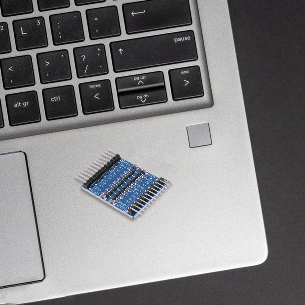 Módulo de conversão de nível de 8 canais 5v/3.3v módulo bidirecional de mudança de nível lógico iic uart spi ttl para raspberry pi