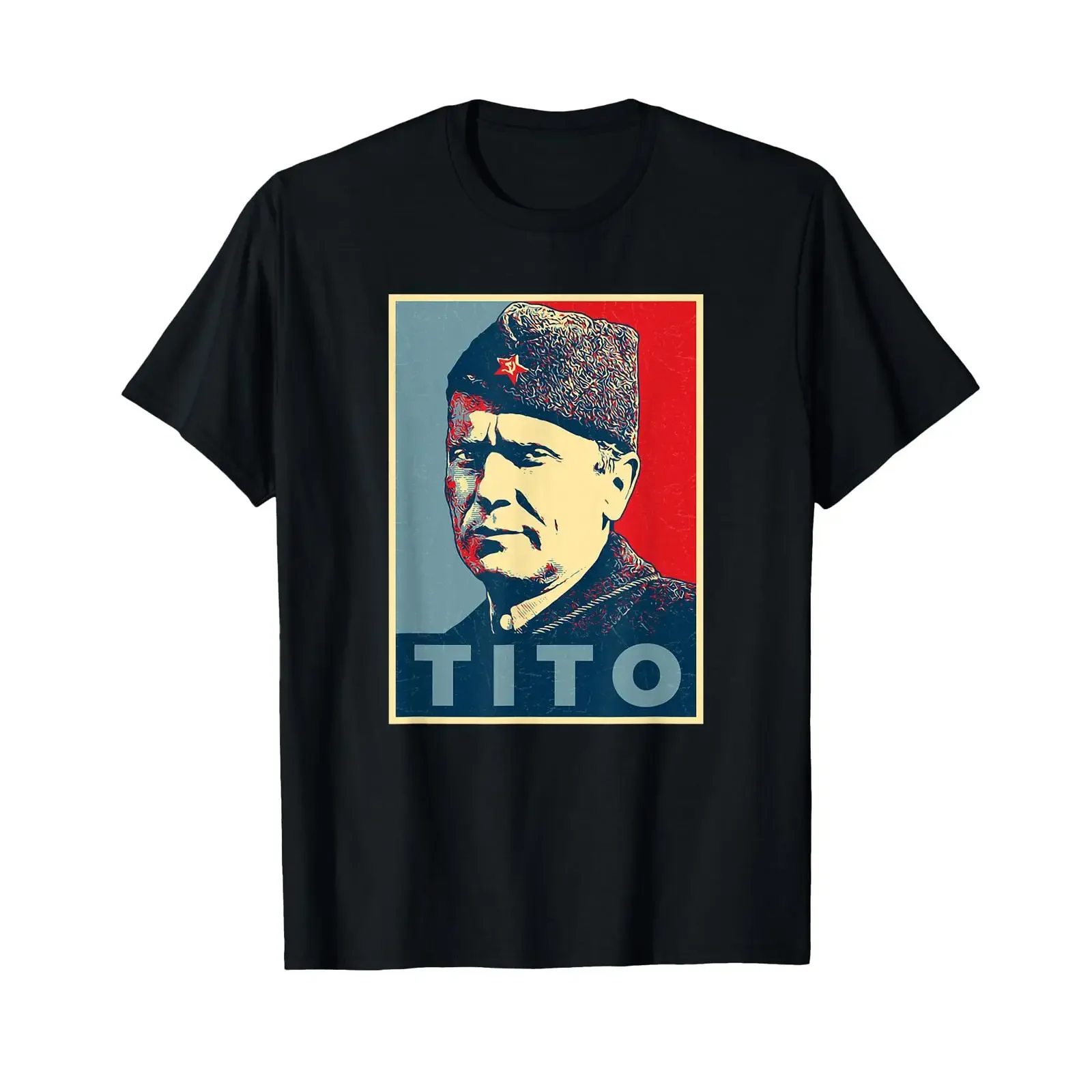 Jugoslavija Balkan Josip Broz Tito Yugoslavia T Shirt vintage Washed homme Stretched Breathable Slightly Comfortable Casual