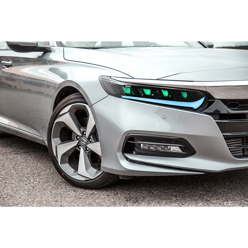 Modified Car Headlights For Honda Accord 2018-2022 Color-changing RGB Mode LED Headlights