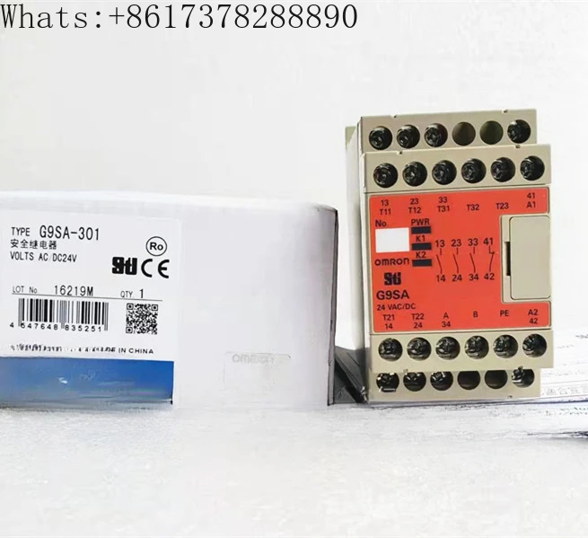 

G9SA-301 original safety relay G9SA-301 24VAC/DC in stock