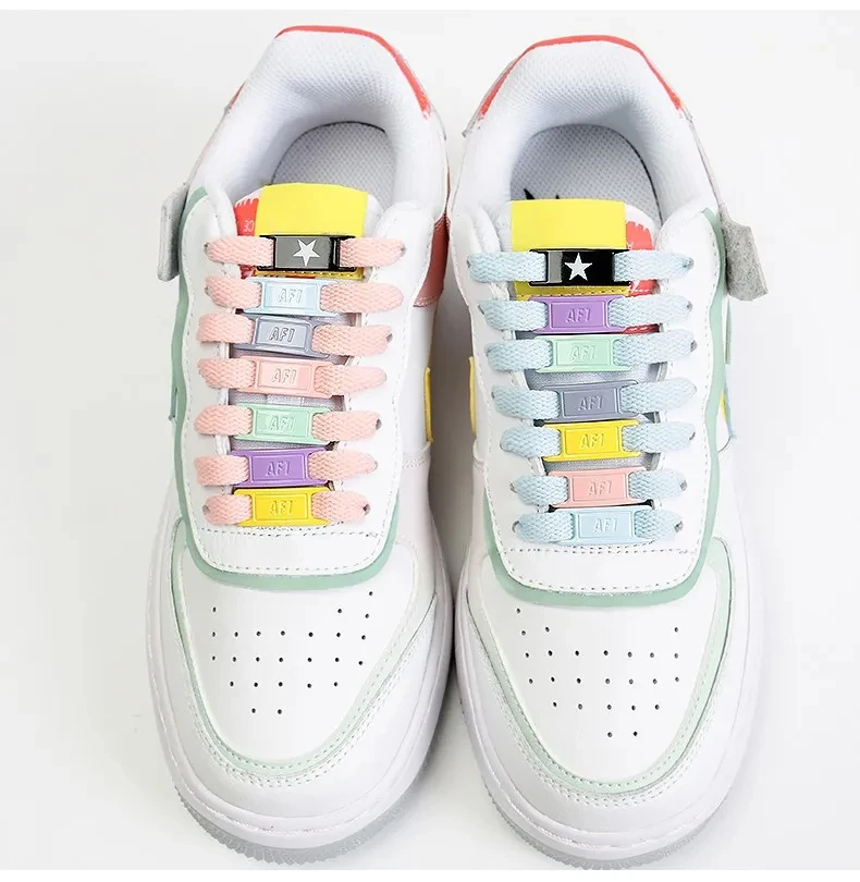 10 Stück Schnürsenkel-Schnallen aus Metall, AF1 Schnürsenkel-Schnallen-Zubehör, Metall-Schnürsenkel-Verschluss, DIY Sneaker-Set, Metall-Schnürsenkel-Schnalle – Detail 10