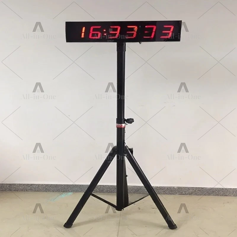 Electronic Timer for Basketball Match Marathon LED Single Side Running Clock Swimming Meeting Exam Stopwatch