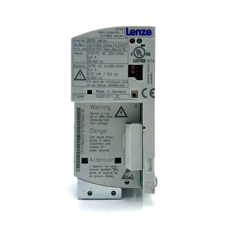 

Original E82EV E82DV E82CV Lenze Inverter Drive Frequency Converter Lenze VFD E82EV371K2C E82EV371-2C