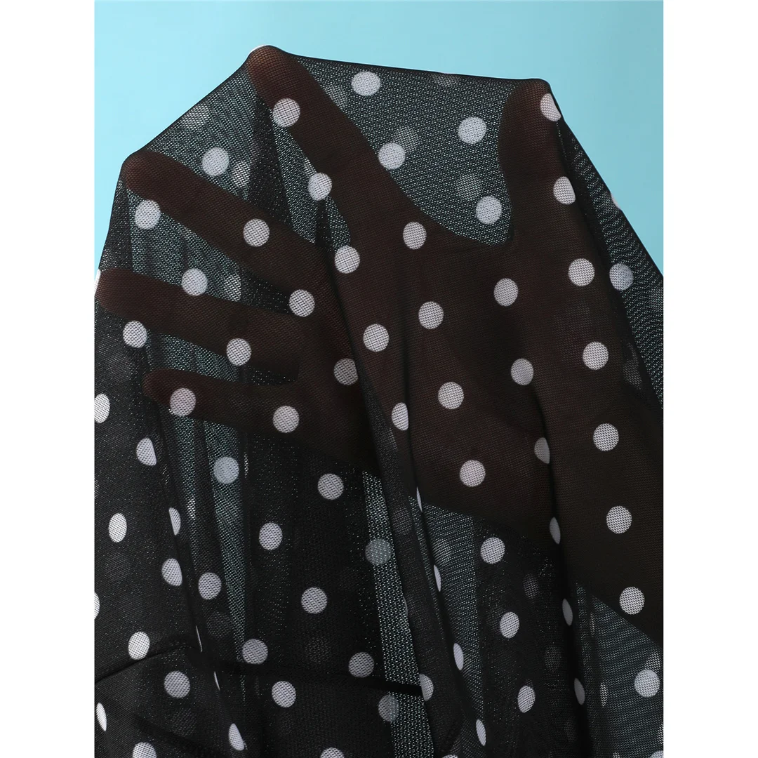 Polka Dots mit Rock, Neckholder-Bikini, Damen-Badebekleidung, dreiteiliges Bikini-Set, Badeanzug, Badebekleidung, Schwimmanzug V8313 – Detail 16