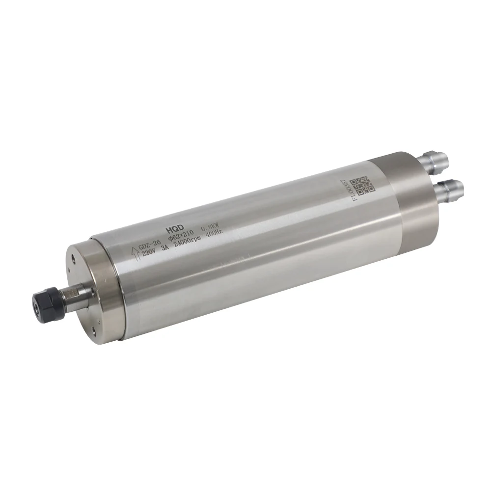 

HQD GDZ-26 0.8KW 62MM 4BEARINGS WATER COOLING MTC SPINDLE MOTOR