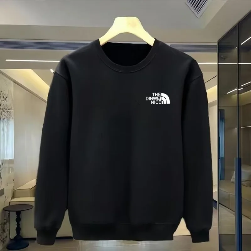 

American Trendy Brand Round Neck Printed Casual Sweater Loose Long-sleeved Sweater Men Clothing Sweatshirt Lil Peep Harajuku