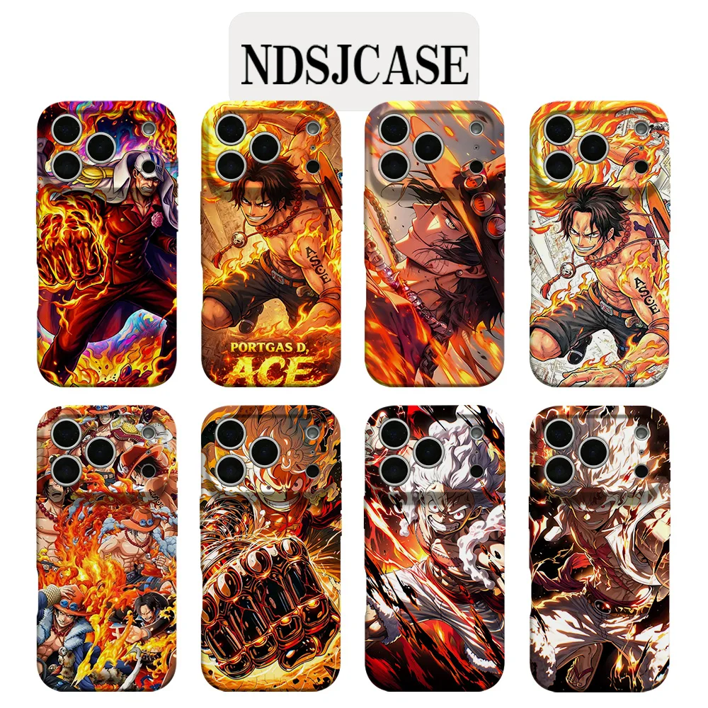 HOT Anime Ones Pieces Phone Case for Samsung Galaxy S20 S21 S22 S23 S24 S25 S26 FE Plus Note20 Ultra 4G 5G Glossy Film Hard PC