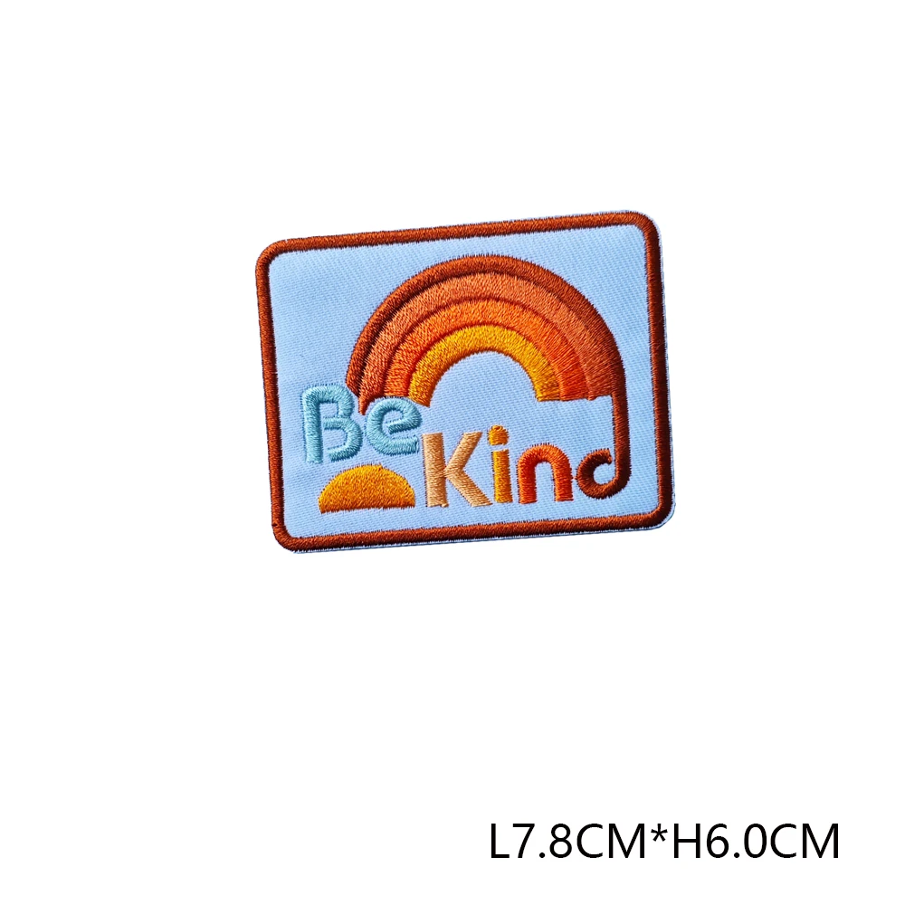 Emblem Clothing Accessories Badge Sticker Embroidered Embroidery Sticker Iron-on Patches