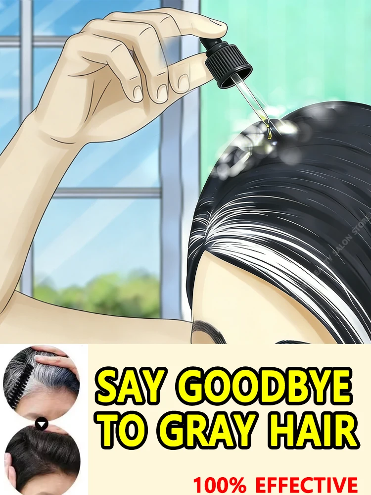 

This hair-turning essence restores black hair from the root, preventing recurrence and banishing gray hair worries.