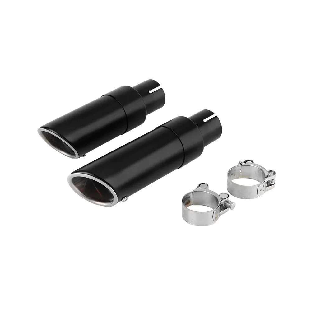 

Motorcycle Scout Sixty 2016-2024 For Indian Scout 2015-2025 Scout Rogue 22-24 Exhaust Tips Slip-on Black / Silver Muffler Pipes