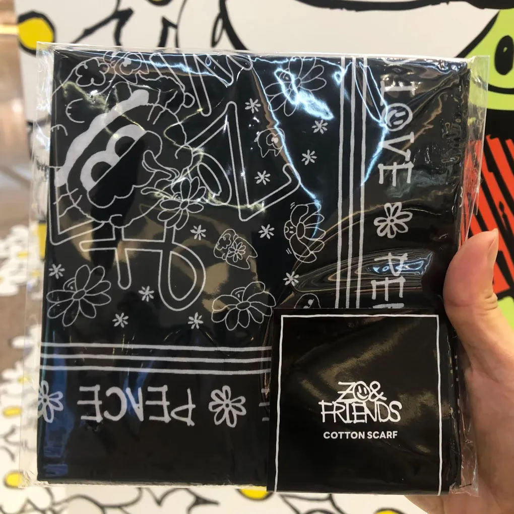 

Kpop Idol G-Dragon ZOA Cotton Scarf