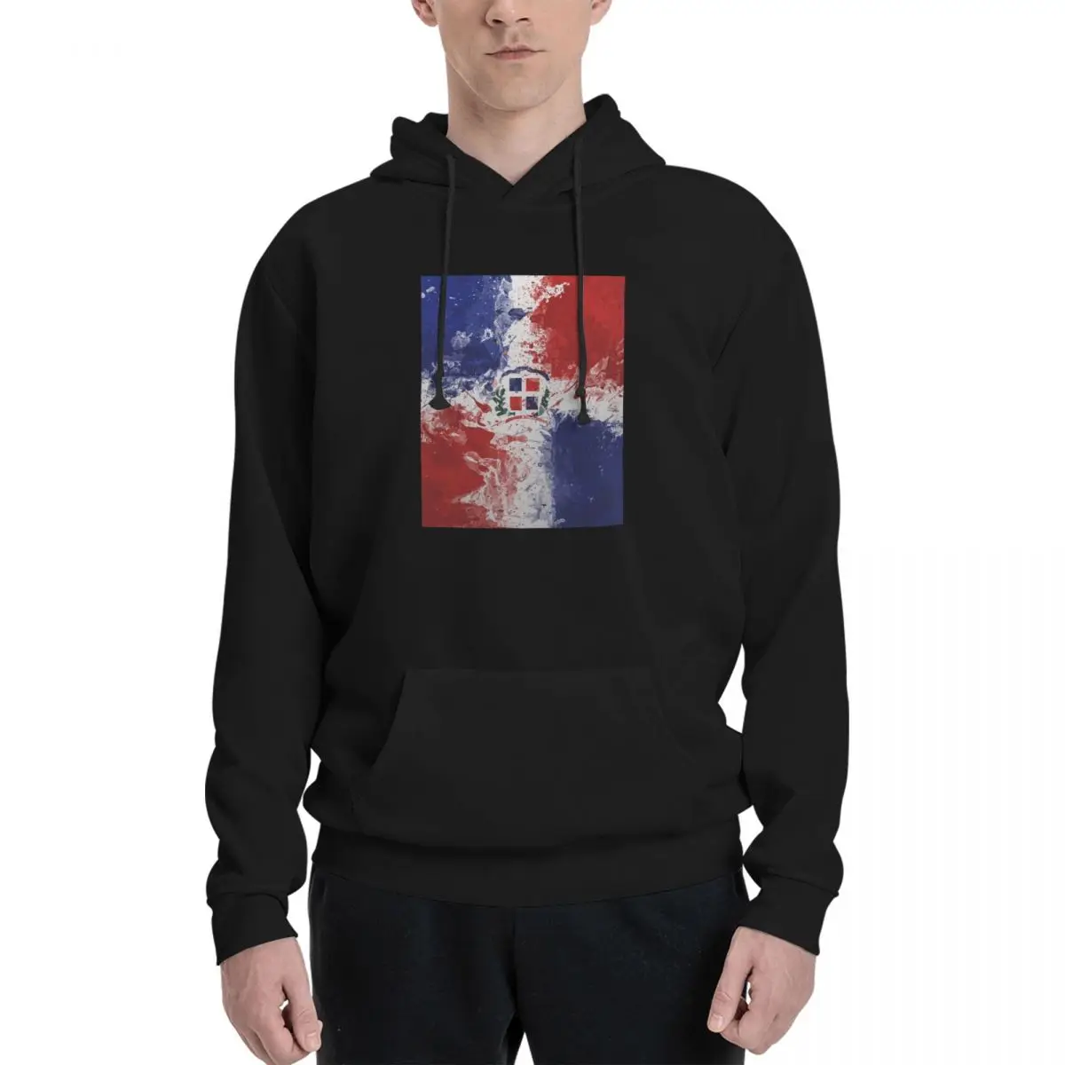 Dominican Republic Flag Hoodies Hip Hop Pullover Autumn Winter Men Women Sweatshirts Long Sleeve Tops