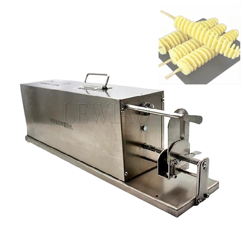 Manual Spiral Potato Stick Twisted Toronto Potato Slicer Potato Tower Cutter