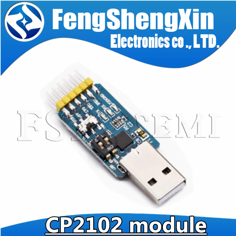 1pcs USB CP2102 to TTL RS232 USB TTL to RS485 Mutual Convert 6 in 1 Convert Module Good