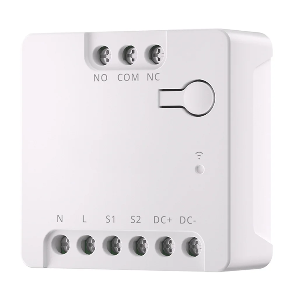 For MINI-D Smart WiFi Switch with Dry Contact Output NO for Garage Door Control and DC Solenoid Valve 24V 2A Load