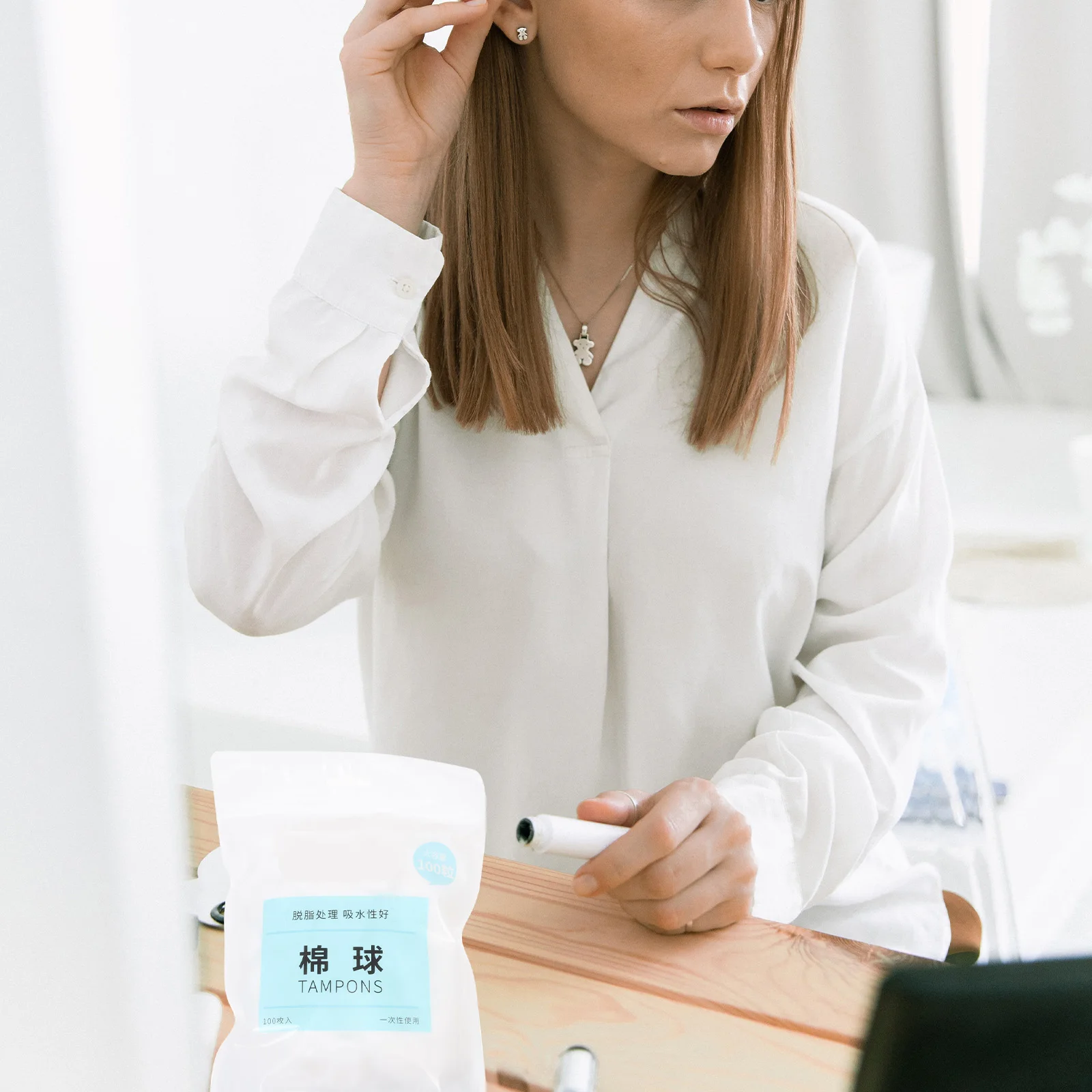 200 шт., чистые для тату-салона, спиртовая чистка, одноразовые стерилизованные впитывающие ватные шарики, принадлежности для первой помощи, медицинский хлопок