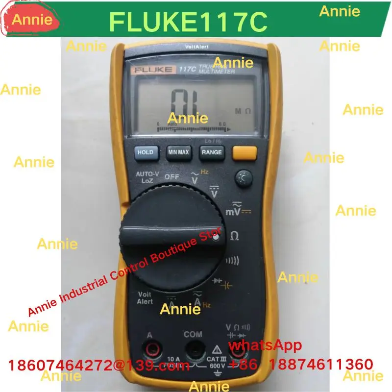 

Second-hand test OK FLUKE117C digital multimeter