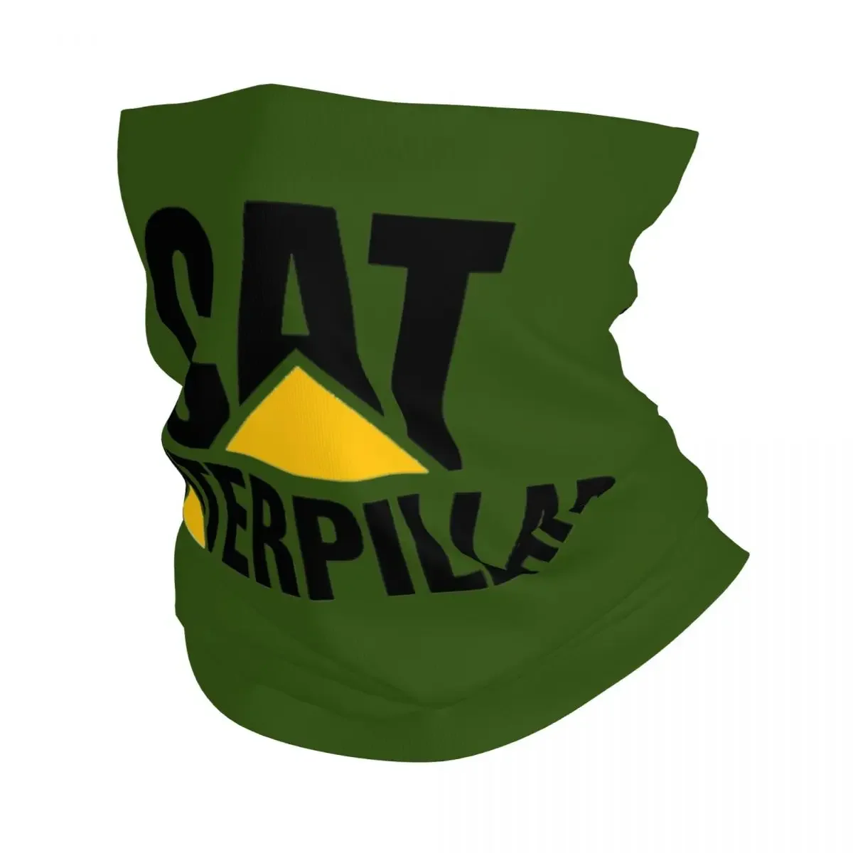 Cat-caterpillar Logo Bandana Neck Cover Printed Magic Scarf Multi-use Balaclava Running For Men Women Adult Breathable