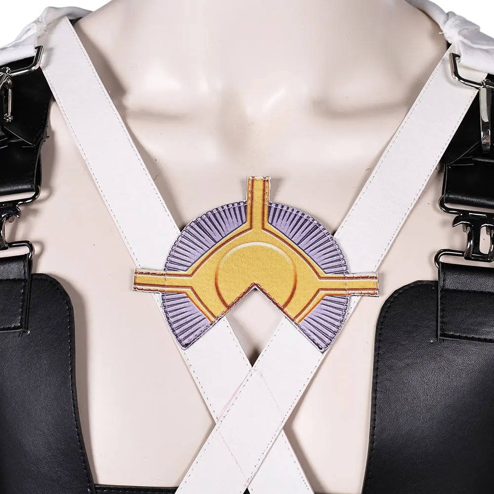 Dr. Dementus Cosplay Colete e Capa, Fato Carnaval Halloween, Robe de Batalha, Roupas, Filme, Louco, Porque, Max