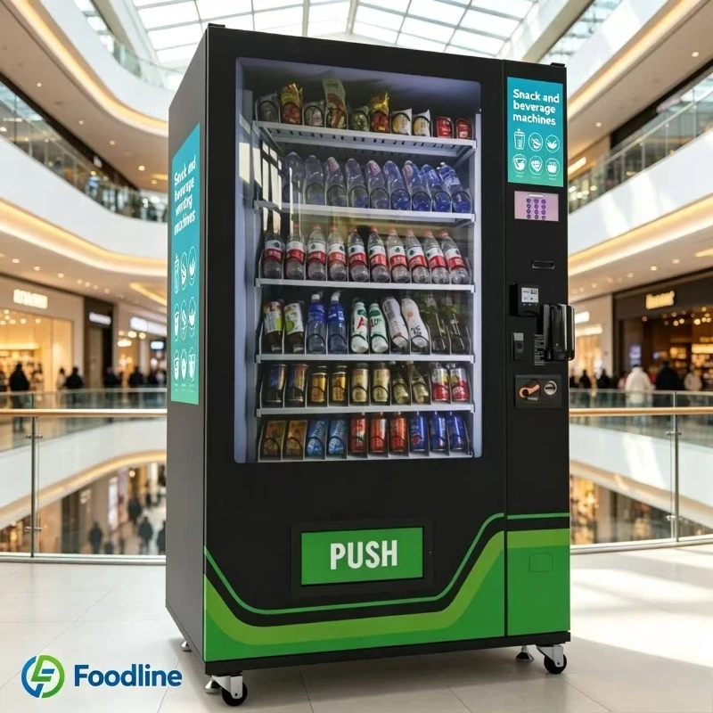 FL Customized Smart Self-Service Snack Vending Machine for Sale – 24/7 Self-Service