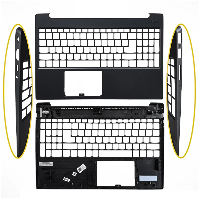 Notebook LCD Back Cover/Hinge Cover/Palmrest/Bottom Accessories For Lenovo IdeaPad S340-15 S340-15IWL S340-15API Laptops Case