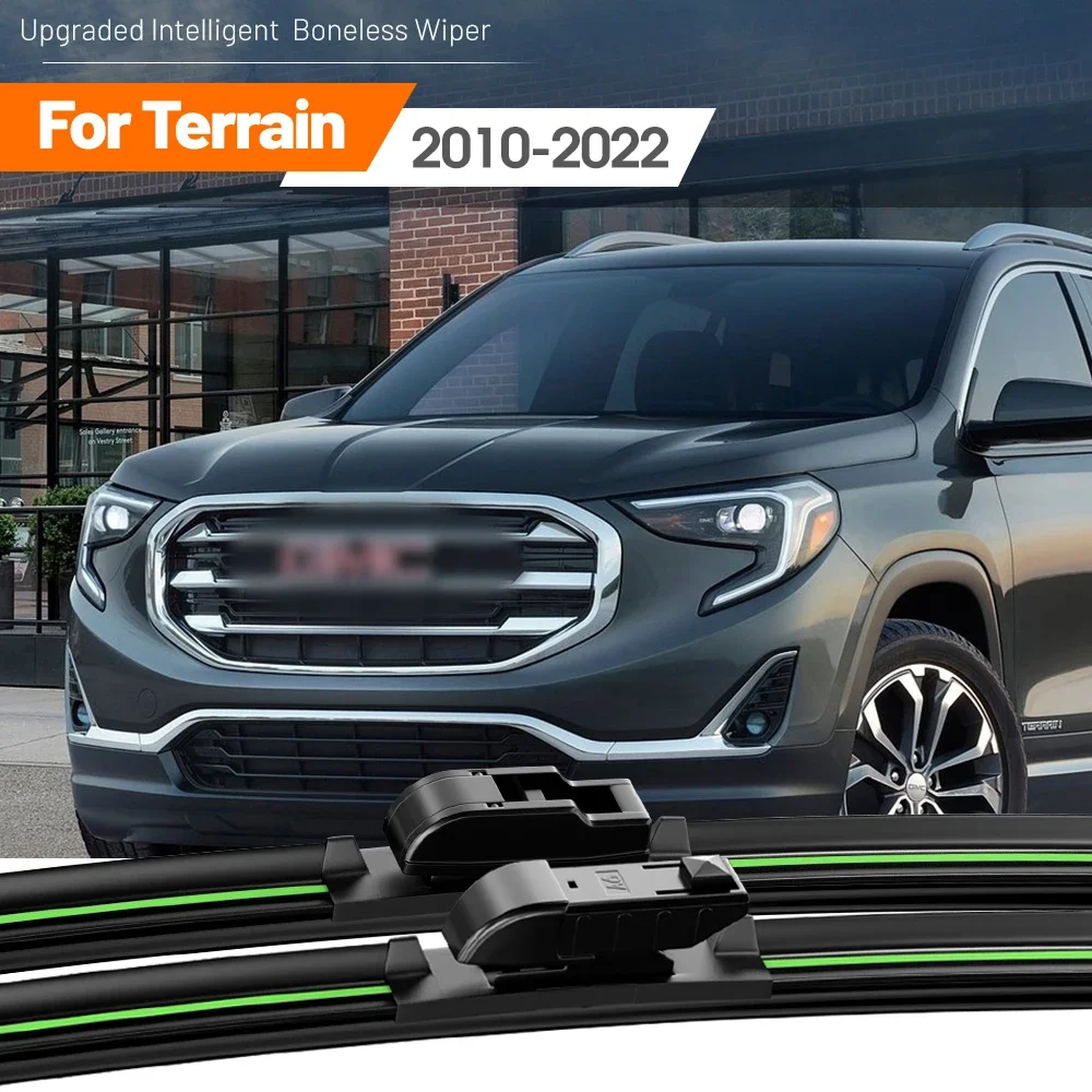 

2pcs For GMC Terrain 2010-2022 Front Windshield Wiper Blades 2011 2012 2013 2018 2019 2020 Windscreen Window Accessories