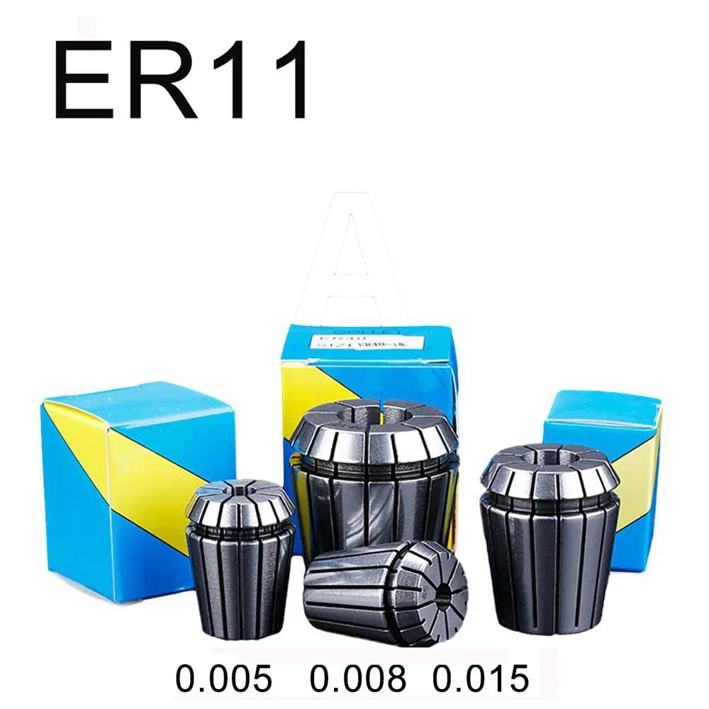 ER11 Spring Chuck Collet Accuracy 0.015/0.008/0.005mm ToolHolder A/AA/UP For CNC Center Milling Tool Engraving  Machine Tools