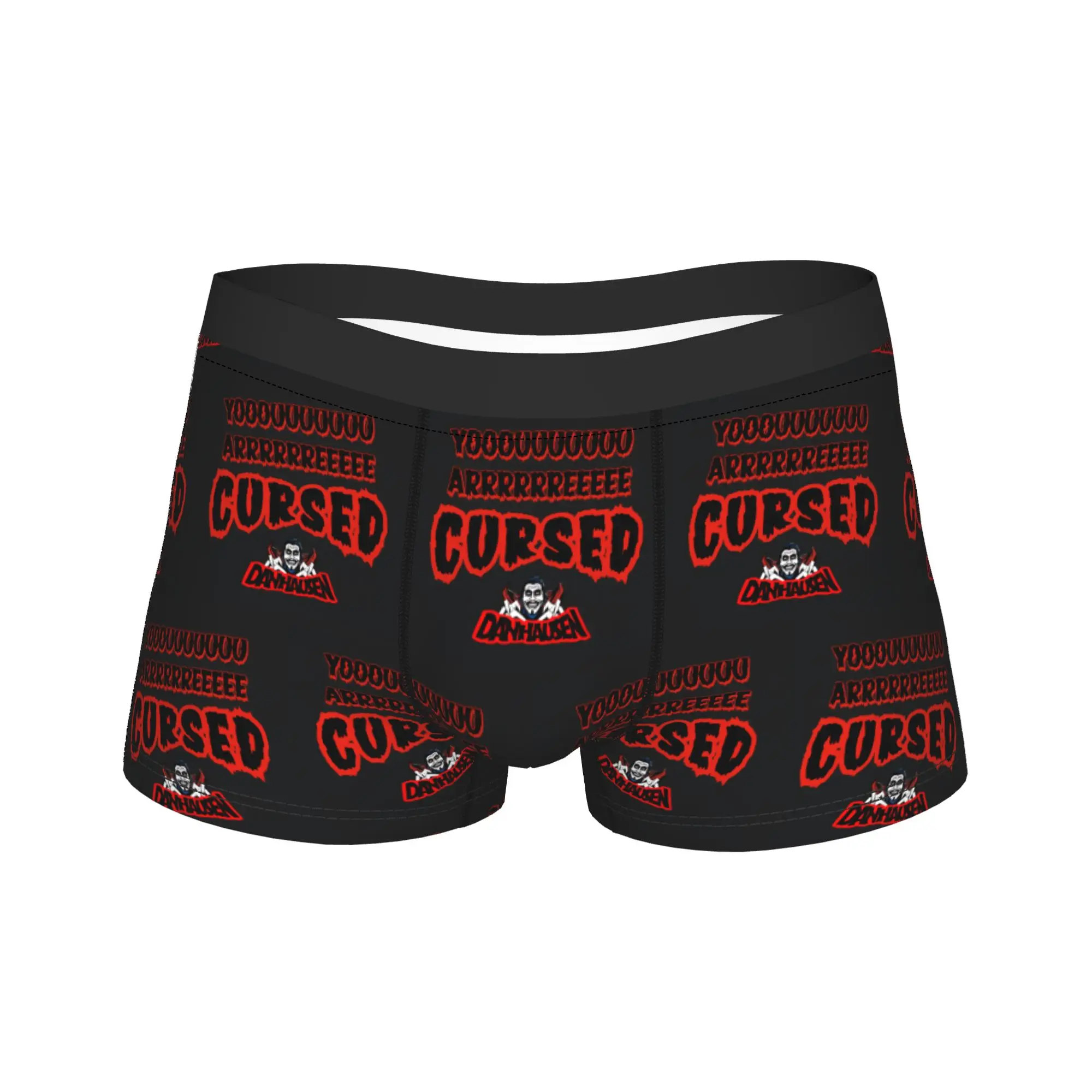 

Danhausen Very Nice Very Evil Underwear Elastic Panties Custom DIY Shorts Briefs For Males Pouch Plus Size Boxershorts