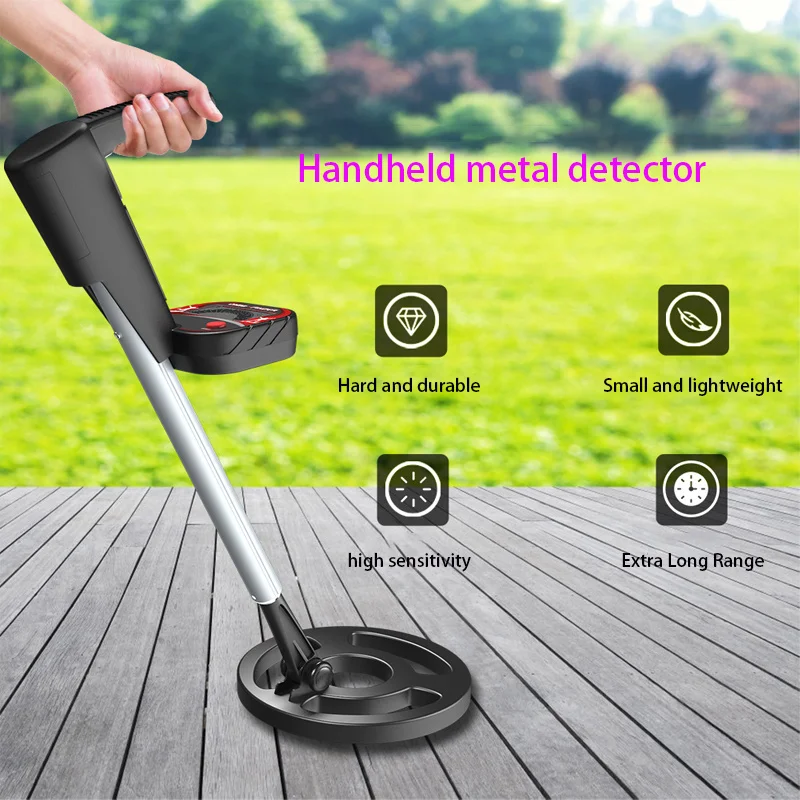 MD3002 High Sensitivity Outdoor Treasure Hunting Underground Metal Detector Children's Beach Toy Science Experiment Hunter