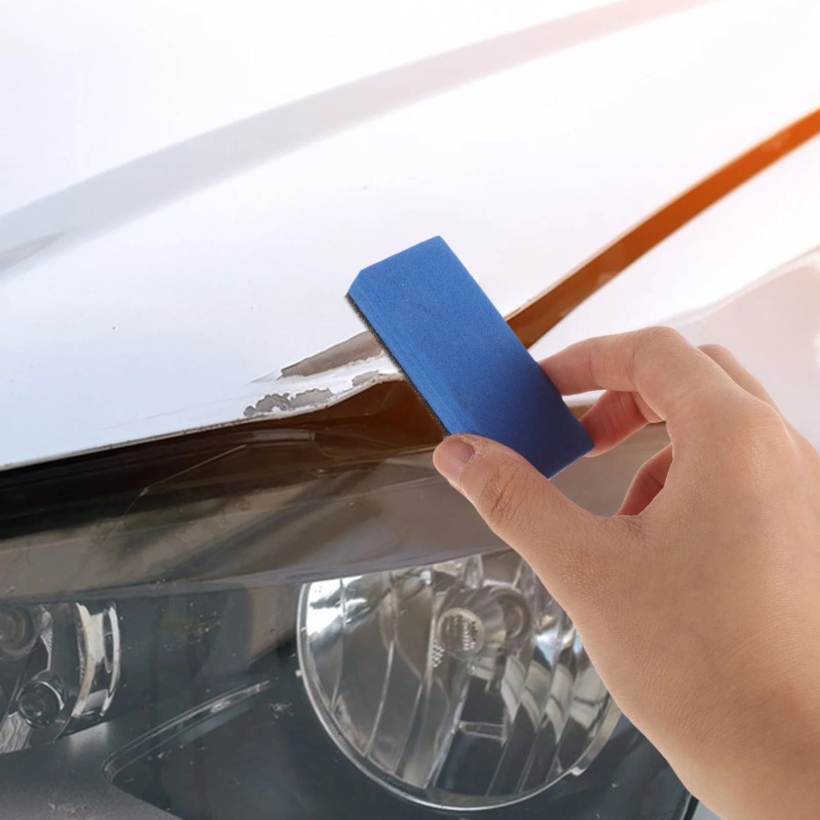 

Repair Wax For Cars Car Scratch Remover Pen With Sponge Auto Paint Restorer Clear Coat Repair Kit Vehicle Scratch Cleaner