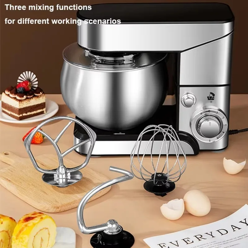 Kitchen Baking Equipment: Small Table Planetary Food Mixer – Ideal for Bakery Dough Preparation