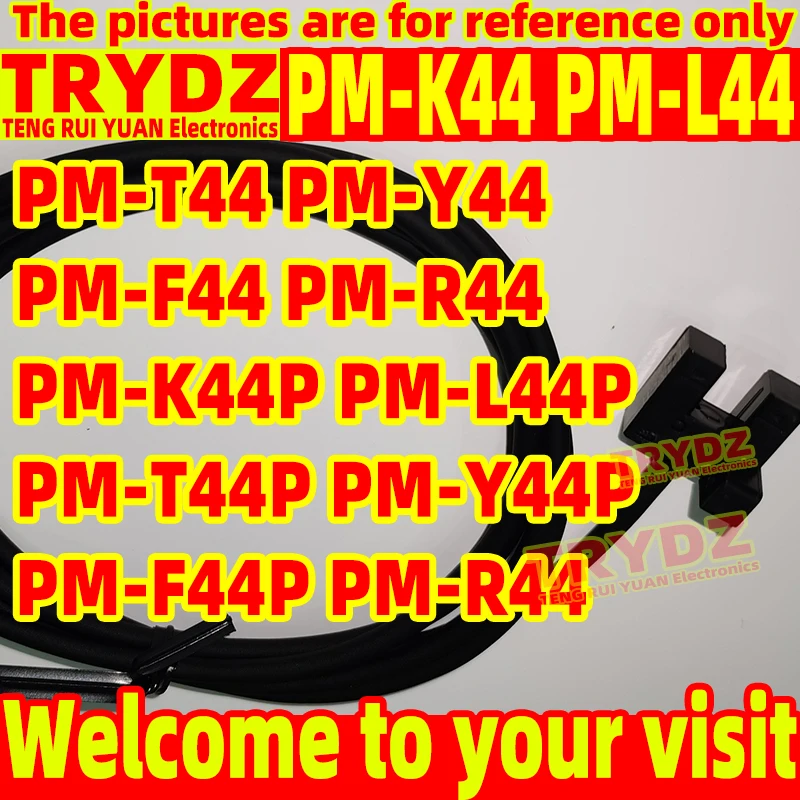 1pcs PM-K44 PM-L44 PM-T44 PM-Y44 PM-F44 PM-R44 PM-K44P PM-L44P PM-T44P PM-Y44P PM-F44P PM-R44PU-slot L-type sensor potentiometer