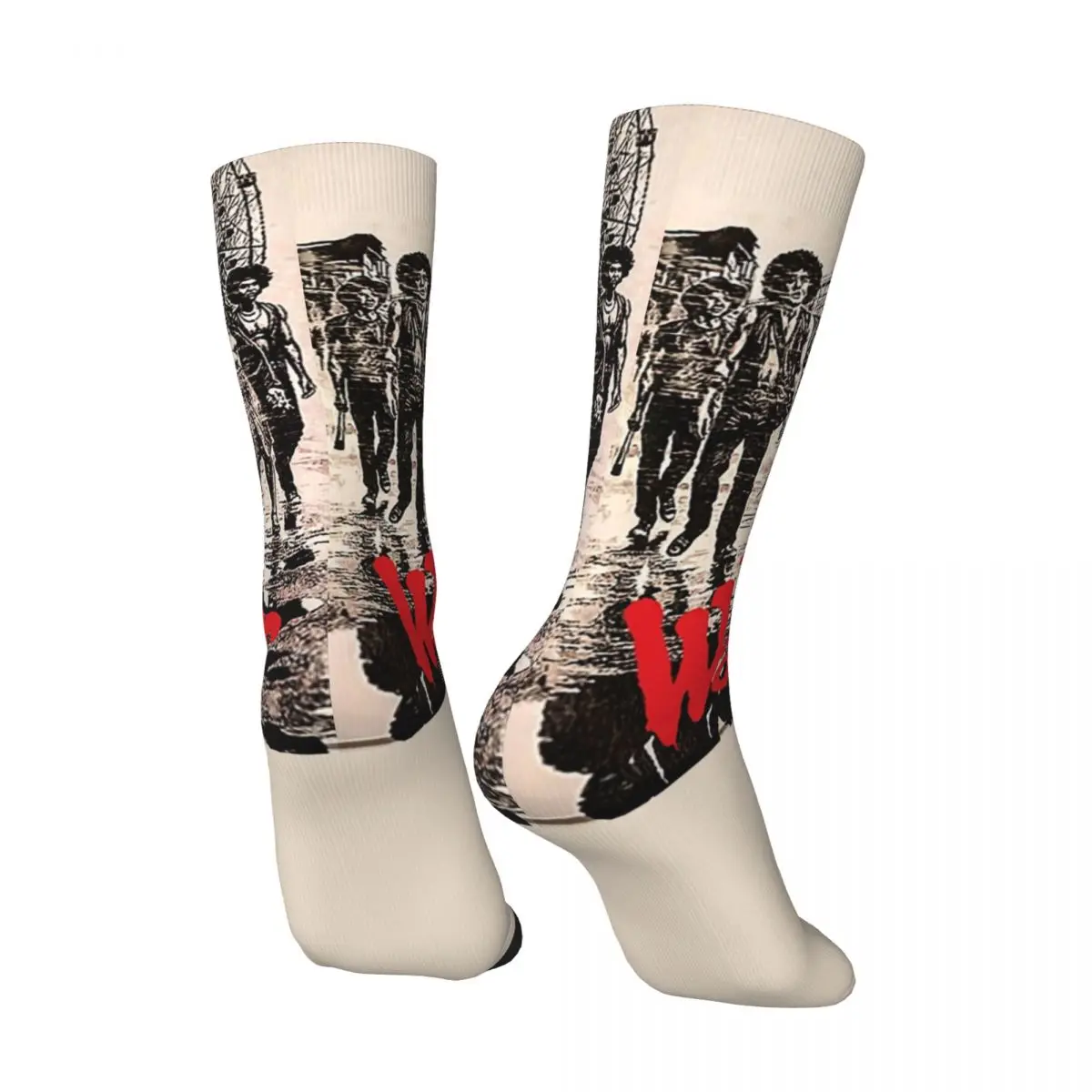 The Warriorsed Stockings Unisex Men Back to Coney Island Socks High Quality Gothic Socks Autumn Sports Anti Skid Design Socks