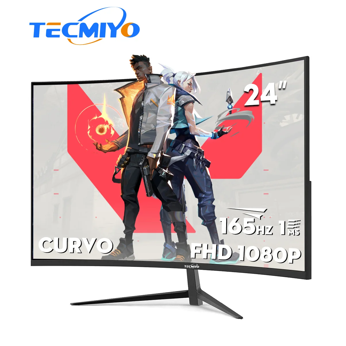 Tecmiyo Computer Gaming Monitor 22inch 24inch 27inch 32inch 34inch Anti-blue Light Lcd Led Screen Monitor 1k 2k 4k 5k 144hz