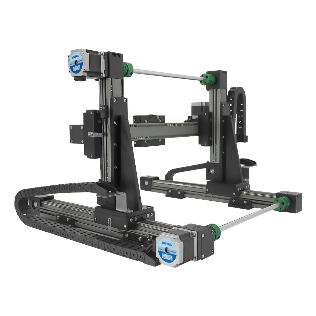 RXP45XYZ-H Gantry Robot XYZ Stage CNC Router Motorized 3 Axis Table Linear Motion Module Belt Guide Rail With Stepper Motor