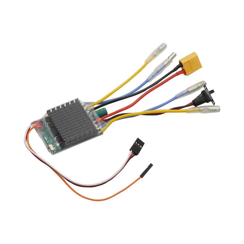 1PCS 30A Dual Channel Bidirektionale Gebürstet ESC 2-4S Motor Elektronische Geschwindigkeit Control für RC Tank Ketten auto Differential Boot