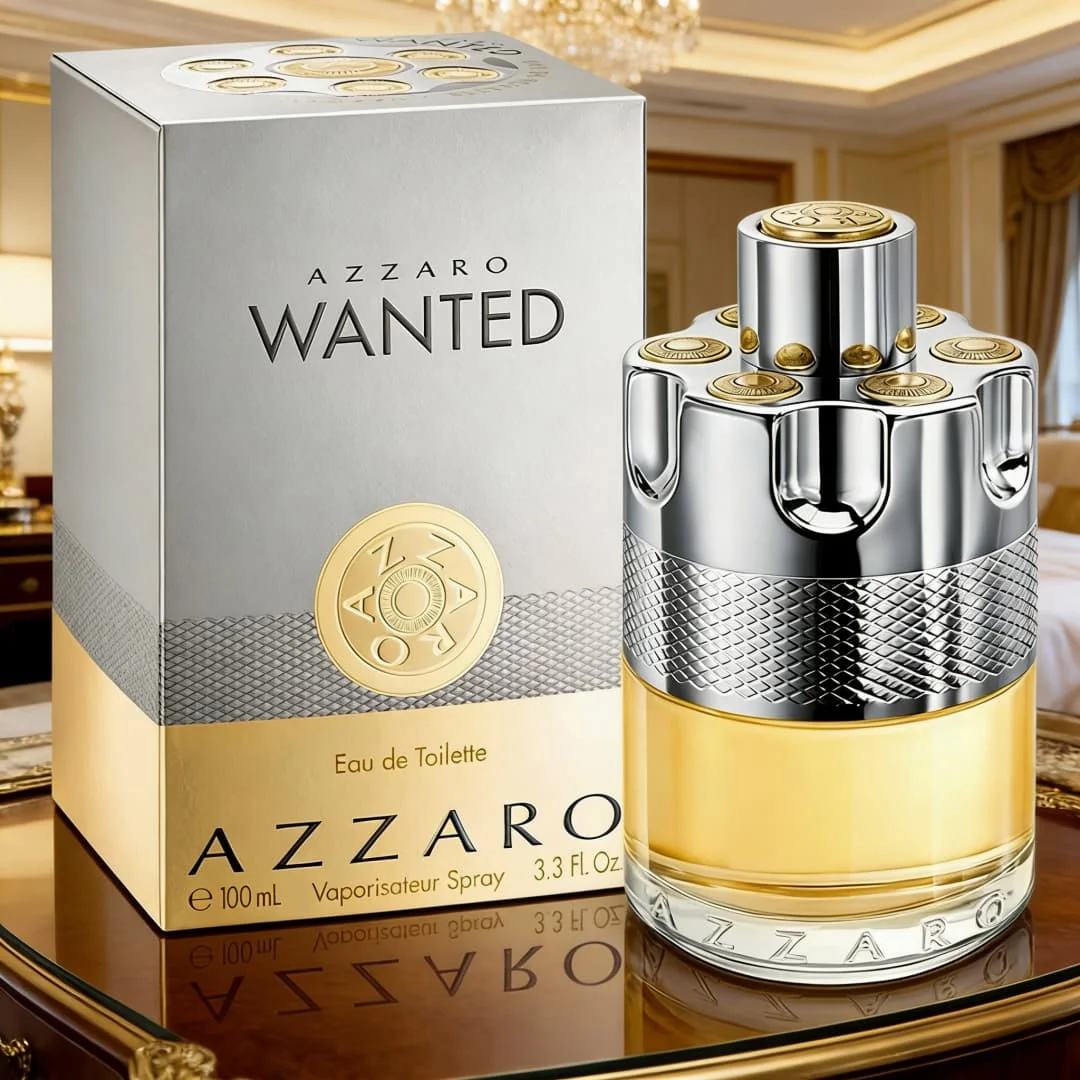 Azzaro Wanted eau de toilette 3.4oz 100ml, fragancia cítrica fresca, llena de luz y vitalidad