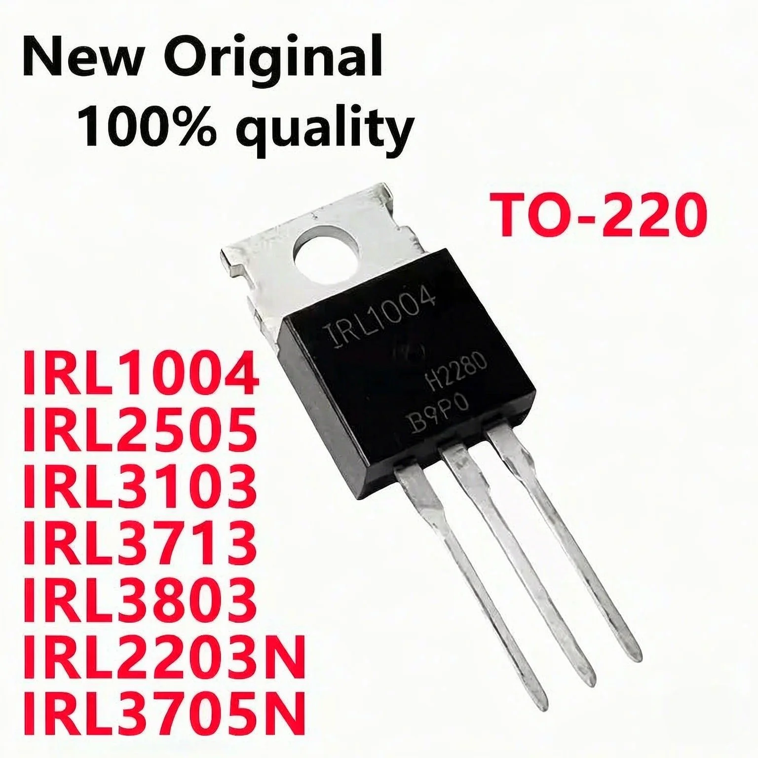10/PCS New Original IRL1004 IRL2505 IRL3103 IRL3713 IRL3803 IRL2203N IRL3705N TO-220 In Stock