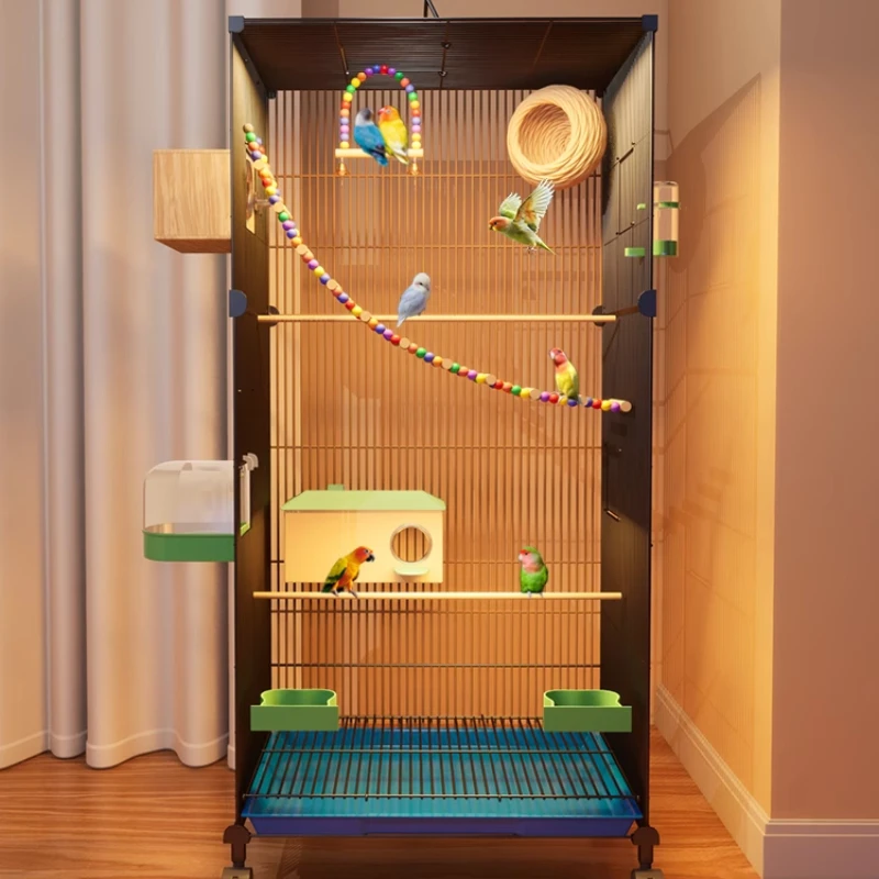 

Large Size Nest Supplies Parrot Bird Cages Transfer Canaries Accessories Birdcage Flying Lovebird Nest Seat Bird House Outdoor