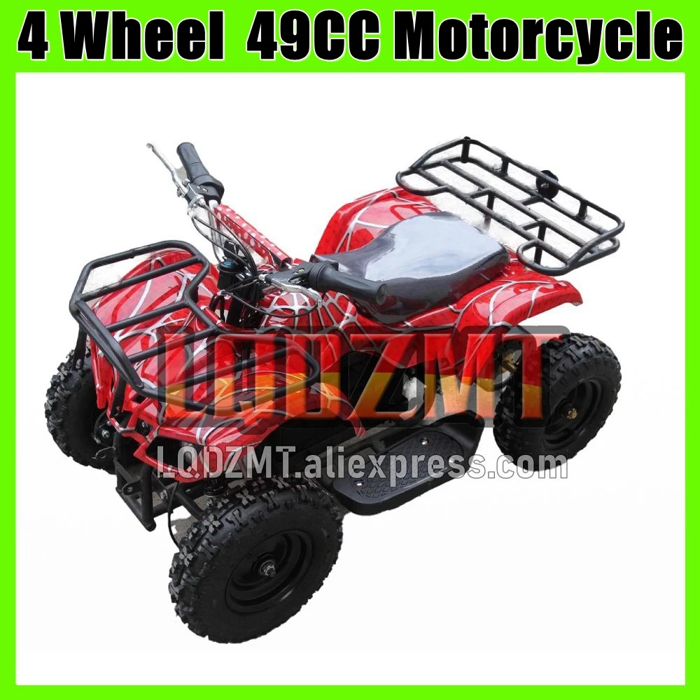 2 Stroke ATV OFF-road Gas Motorcycle 49 CC Racing MOTO Dirt Bike Trail-bike Trail bike Crosscountry Scrambling 4-Wheel Motorbike