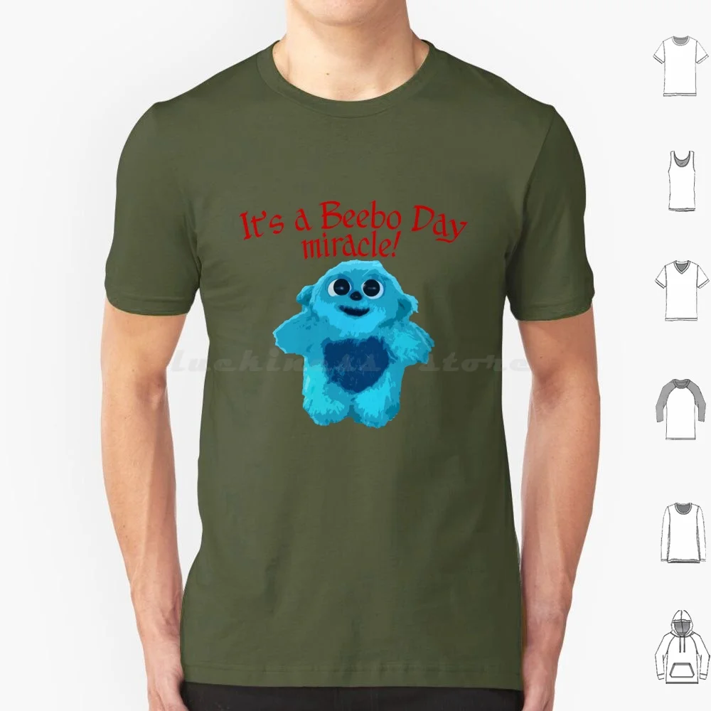 It's A Beebo Day Miracle! T Shirt 6Xl Cotton Cool Tee Beebo Legends White Canar…