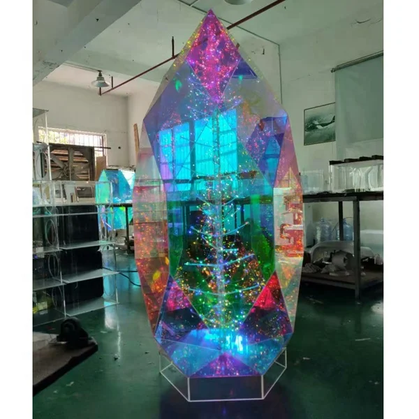 

Floor Standing Rainbow Acrylic Tree