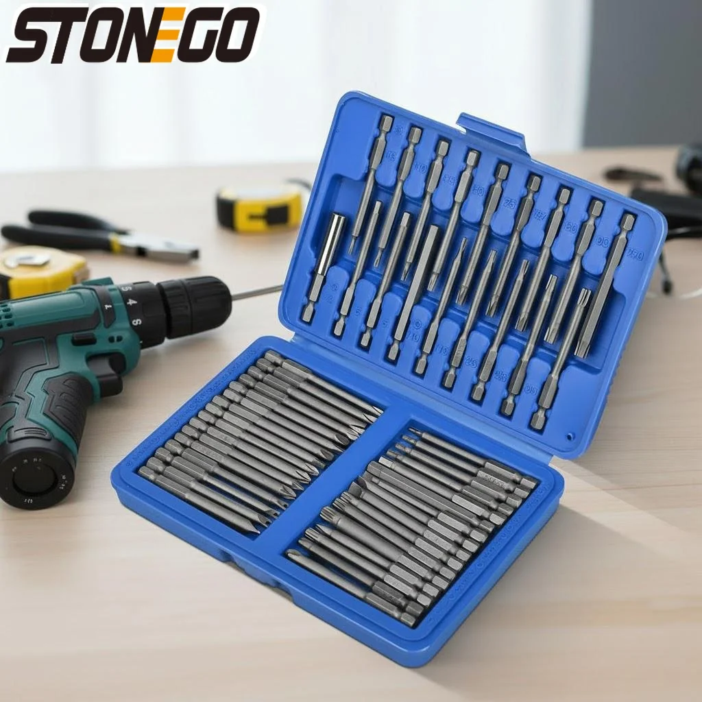 

Набор электрических отверток с насадками, 50 предметов, многофункциональный, с регулируемым углом наклона, крестовые, шестигранные, треугольные сверла