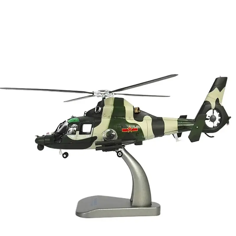 

Diecast China Z-9 Militarized Combat Helicopter Alloy & Plastic Model 1:48 Scale Toy Gift Collection Simulation Display