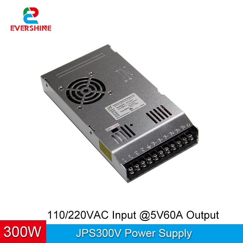 

G-Energy Ultra-thin JPS300V 5V60A 300W 110V 240VAC Input LED Panel Module Display Screen Power Supply