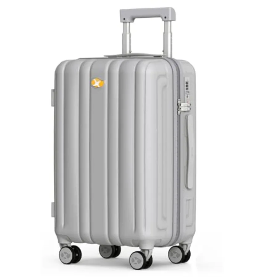 

Carry On Luggage 22x14x9 Airle Approved, Hardside Luggage with Spner Wheels and TSA Lock, ScratchResistant PC Lightweight Suitc