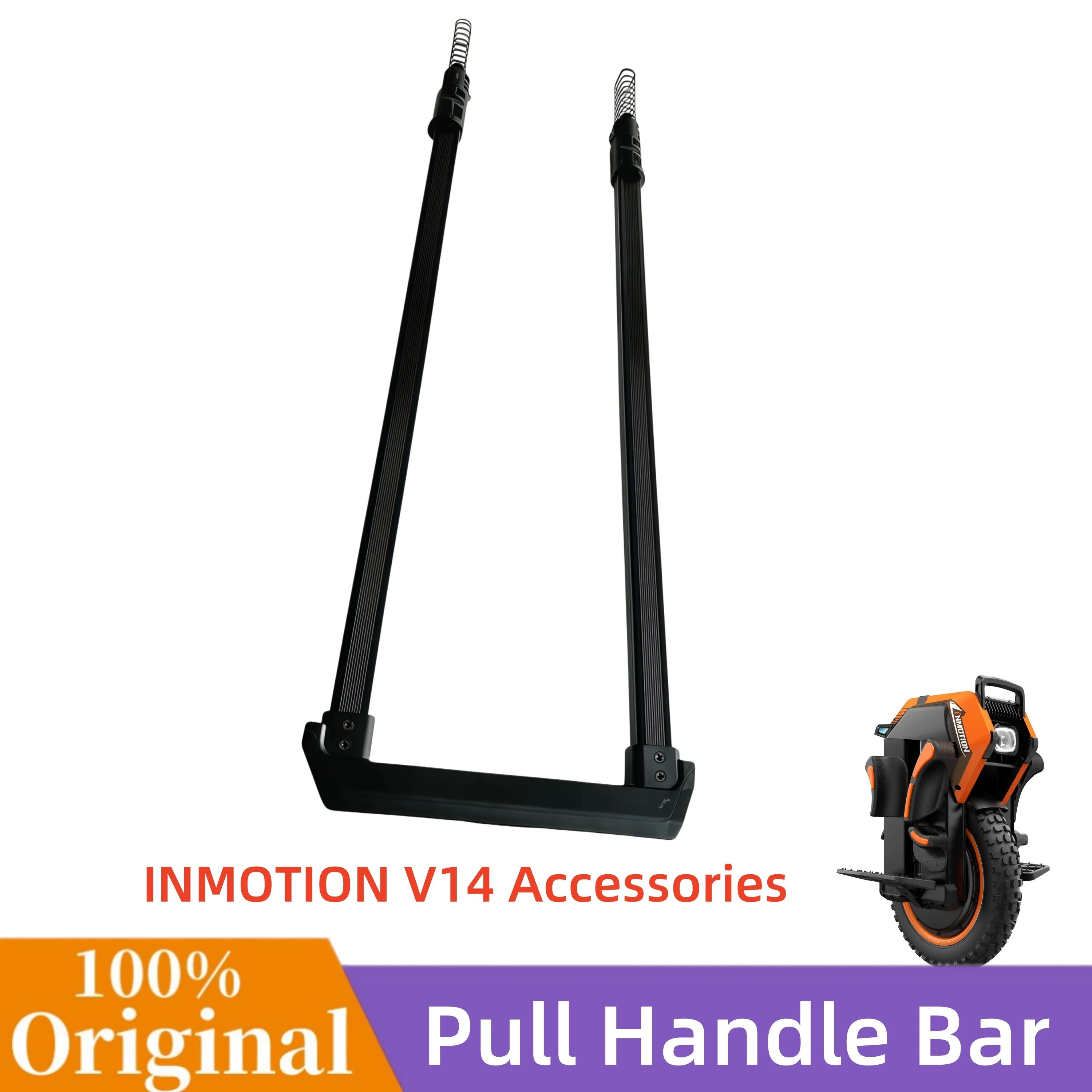 

Original INMOTION V14 Pull Handle Bar Electric Self Balance Scooter Unicycle Pull Rod Handlebar Retractable Handle Spare Parts